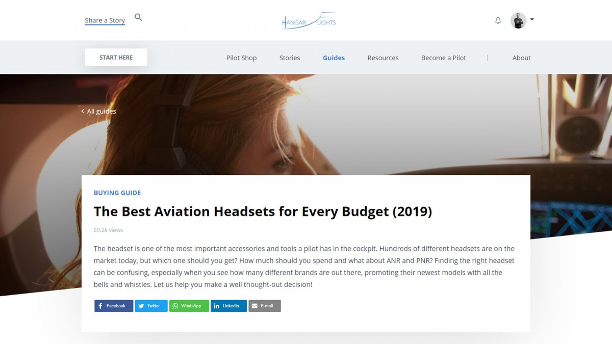Hangar.Flights Website door Fly Media