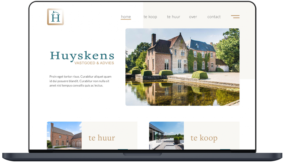 Huyskens Vastgoed & Advies - Website by Fly Media
